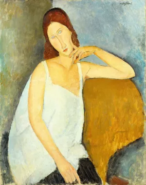 Jeanne Hebuterne by Amedeo Modigliani Oil Painting