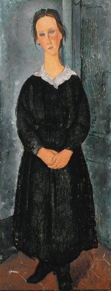 La Jeune bonne by Amedeo Modigliani Oil Painting