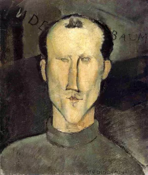 Leon Indenbaum by Amedeo Modigliani - Oil Painting Reproduction