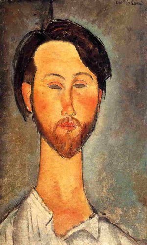 Leopold Zborowski 3 by Amedeo Modigliani Oil Painting