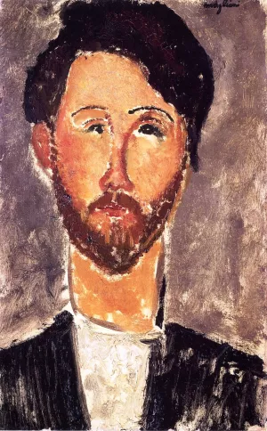 Leopold Zborowski 4 by Amedeo Modigliani Oil Painting