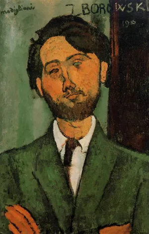 Leopold Zborowski painting by Amedeo Modigliani