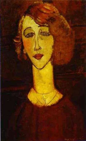 Lolotte Oil painting by Amedeo Modigliani