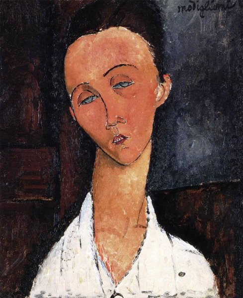 Main Product Photo of Lunia Czechowska 4 Painting by Amedeo Modigliani