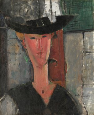 Madam Pompadour by Amedeo Modigliani Oil Painting
