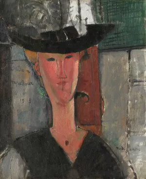 Madam Pompadour by Amedeo Modigliani Oil Painting