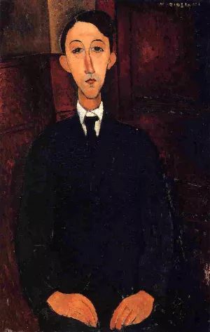 Manuel Humberg Esteve Oil painting by Amedeo Modigliani