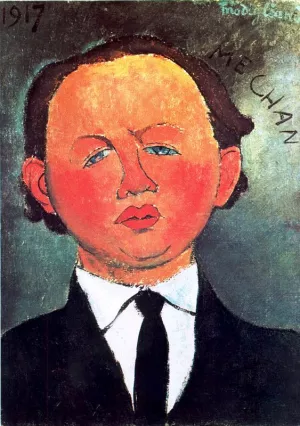 Mechan painting by Amedeo Modigliani
