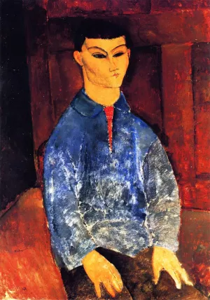 Moise Kisling Seated by Amedeo Modigliani - Oil Painting Reproduction