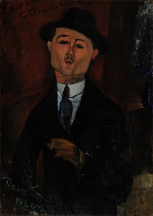 Paul Guillaume, Novo Pilota by Amedeo Modigliani Oil Painting