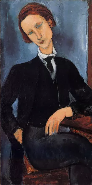 Pierre-Edouard Baranowski Oil painting by Amedeo Modigliani