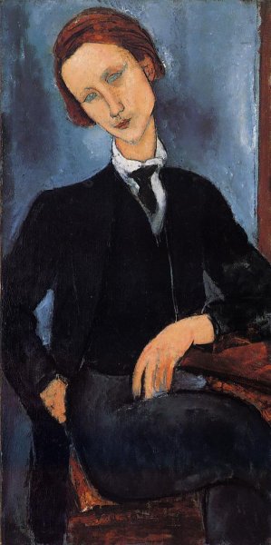 Pierre-Edouard Baranowski by Amedeo Modigliani - Hand-Painted Oil Painting Reproduction