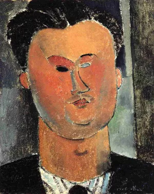 Pierre Reverdy Oil painting by Amedeo Modigliani