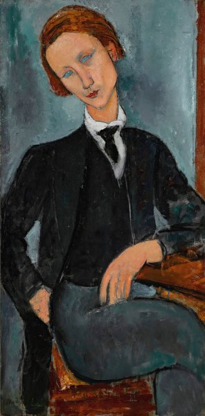 Portrait de Baranowski by Amedeo Modigliani Oil Painting