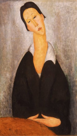 Portrait of a Polish Woman by Amedeo Modigliani Oil Painting