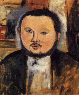 Portrait of Diego Rivera by Amedeo Modigliani Oil Painting