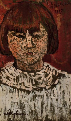 Portrait of George Ortiz by Amedeo Modigliani Oil Painting