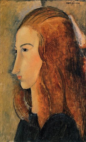 Portrait of Jeanne Hebuterne 2