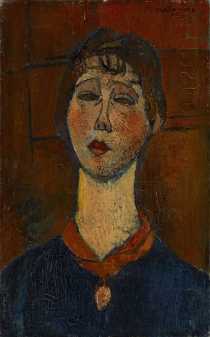Portrait of Madame Dorival by Amedeo Modigliani Oil Painting