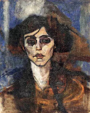 Portrait of Maude Abrantes Oil painting by Amedeo Modigliani