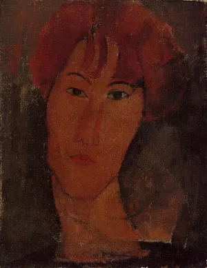 Portrait of Pardy by Amedeo Modigliani - Oil Painting Reproduction