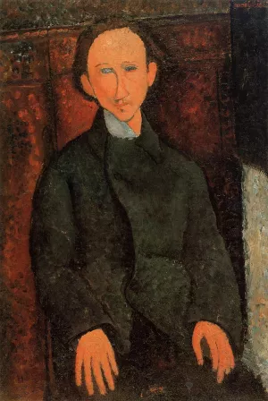Portrait of Pinchus Kremenge by Amedeo Modigliani - Oil Painting Reproduction