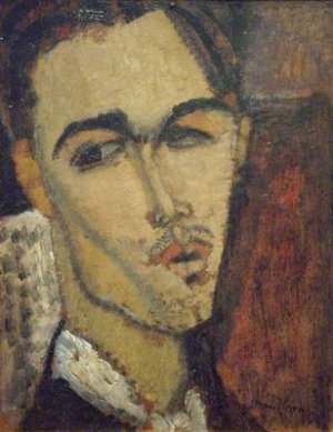 Portrait of the Painter Celso Lagar by Amedeo Modigliani Oil Painting