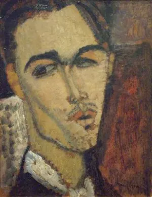 Portrait of the Painter Celso Lagar by Amedeo Modigliani - Oil Painting Reproduction