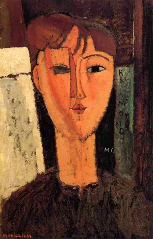 Raimondo by Amedeo Modigliani - Oil Painting Reproduction