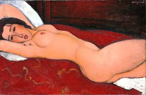 Reclining Nude by Amedeo Modigliani - Oil Painting Reproduction