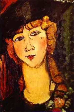 Renee the Blonde Oil painting by Amedeo Modigliani