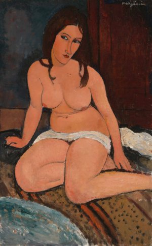 Seated Nude by Amedeo Modigliani Oil Painting
