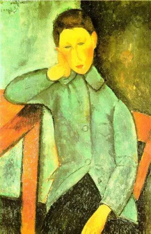 The Boy Oil painting by Amedeo Modigliani