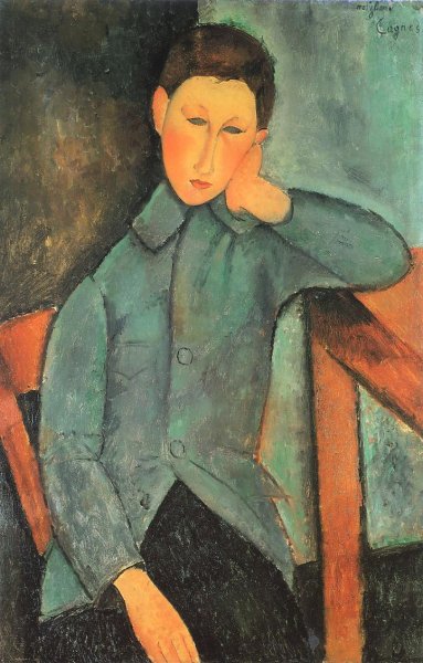 The Boy by Amedeo Modigliani - Hand-Painted Oil Painting Reproduction
