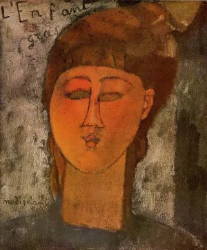 The Fat Child painting by Amedeo Modigliani
