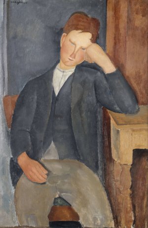 The Young Apprentice by Amedeo Modigliani Oil Painting