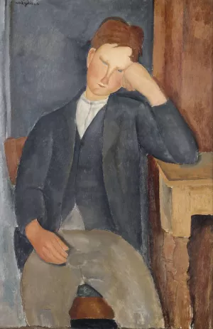 The Young Apprentice by Amedeo Modigliani Oil Painting
