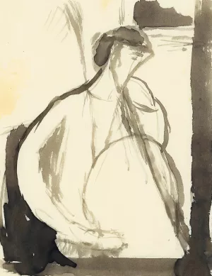 Untitled by Amedeo Modigliani Oil Painting