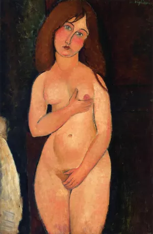 Venus also known as Standing Nude by Amedeo Modigliani - Oil Painting Reproduction