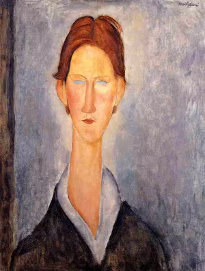 Young Man also known as Student by Amedeo Modigliani Oil Painting