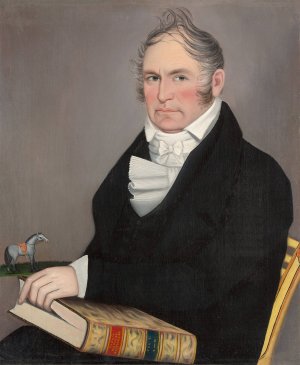 Cornelius Allerton by Ammi Phillips Oil Painting