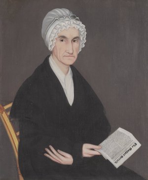 Mrs. Reuben Allerton by Ammi Phillips Oil Painting