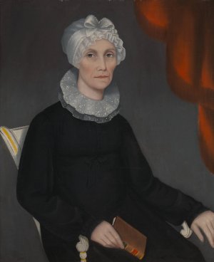 Portrait of Mrs. Robinson by Ammi Phillips Oil Painting