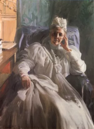 Drottning Sophia by Anders Zorn - Oil Painting Reproduction