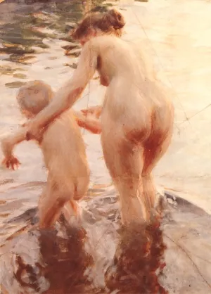 En Premiar by Anders Zorn - Oil Painting Reproduction