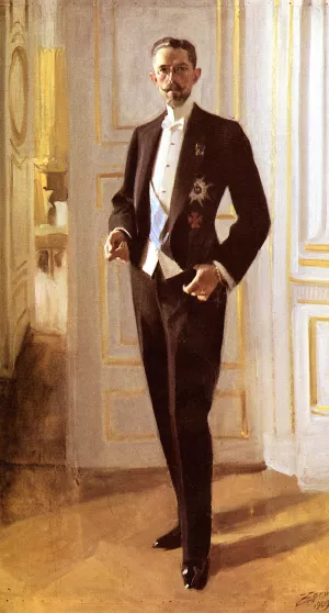 Gustav V by Anders Zorn Oil Painting