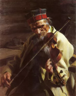 Hins Anders painting by Anders Zorn