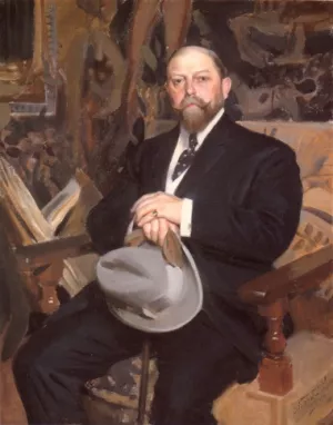 Hugo Reisinger Oil painting by Anders Zorn