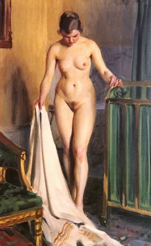 I Sangkammaren by Anders Zorn - Oil Painting Reproduction