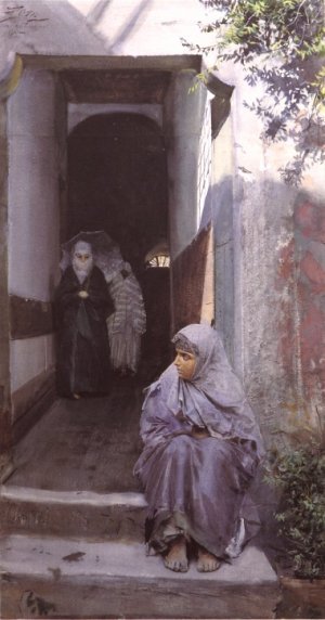 I Top Capu by Anders Zorn Oil Painting